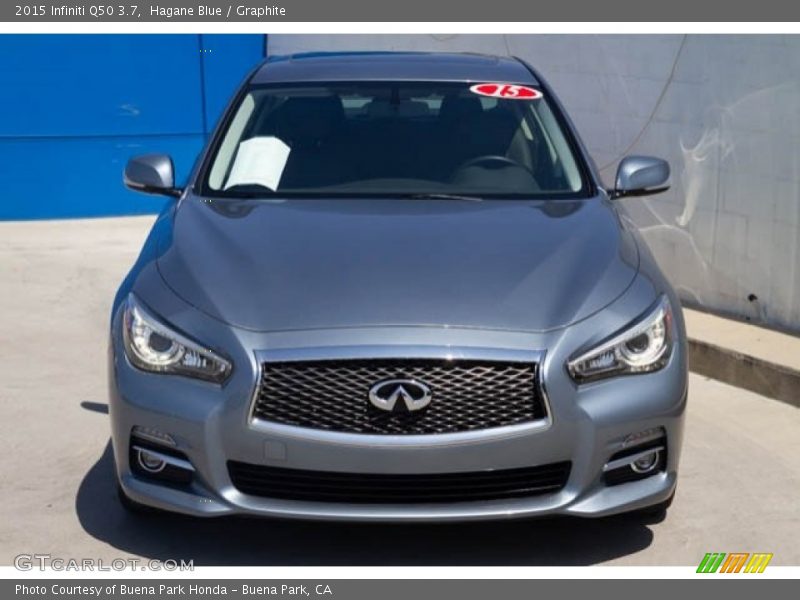 Hagane Blue / Graphite 2015 Infiniti Q50 3.7