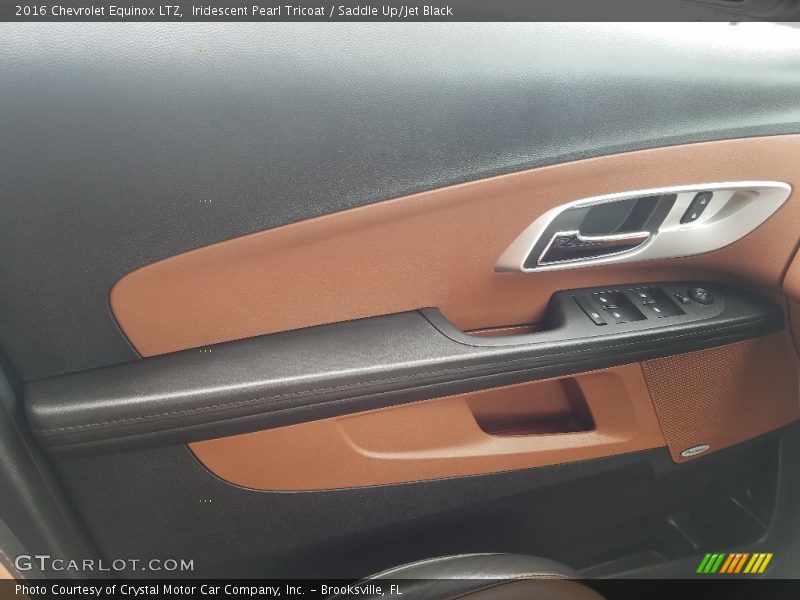 Iridescent Pearl Tricoat / Saddle Up/Jet Black 2016 Chevrolet Equinox LTZ