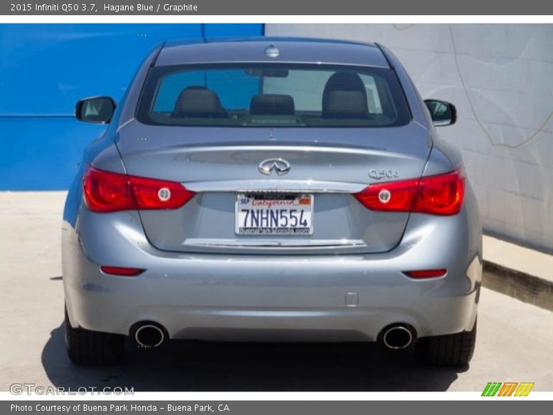 Hagane Blue / Graphite 2015 Infiniti Q50 3.7