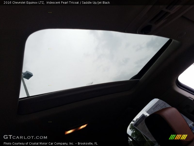 Iridescent Pearl Tricoat / Saddle Up/Jet Black 2016 Chevrolet Equinox LTZ