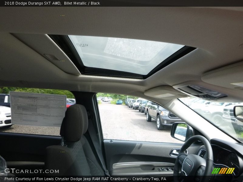 Billet Metallic / Black 2018 Dodge Durango SXT AWD