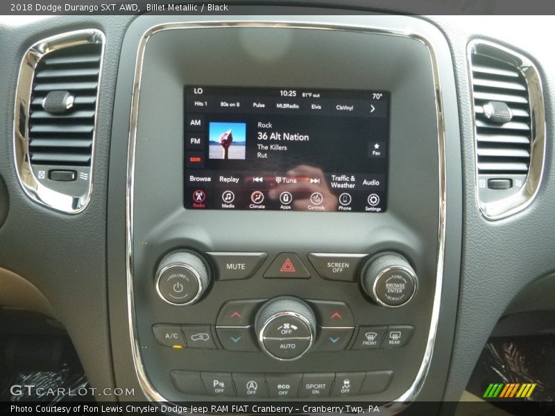 Billet Metallic / Black 2018 Dodge Durango SXT AWD