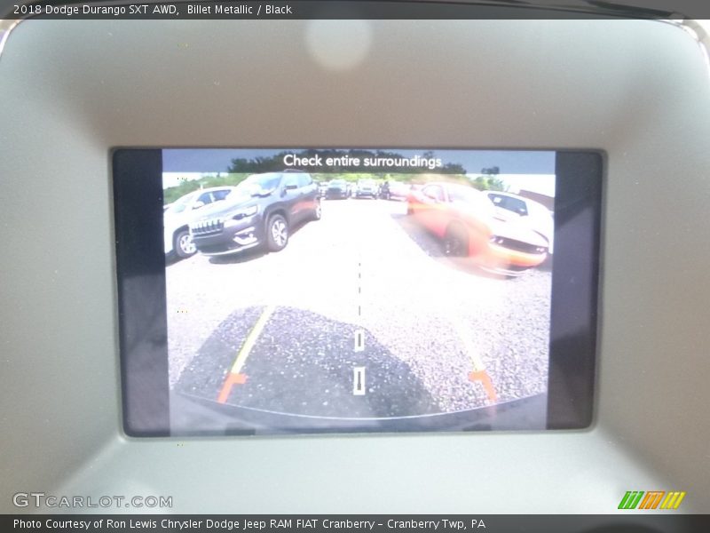 Billet Metallic / Black 2018 Dodge Durango SXT AWD