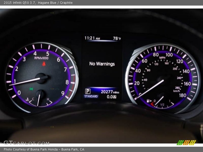 Hagane Blue / Graphite 2015 Infiniti Q50 3.7