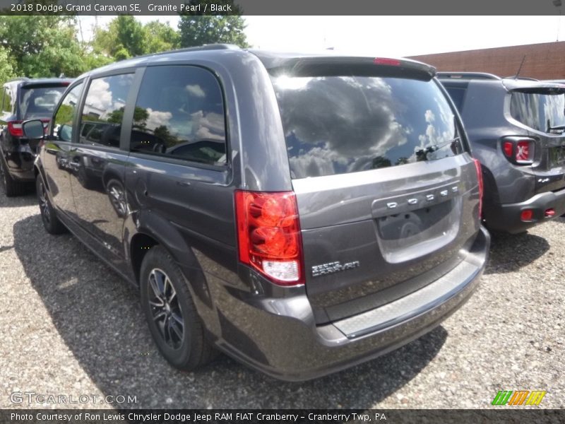 Granite Pearl / Black 2018 Dodge Grand Caravan SE