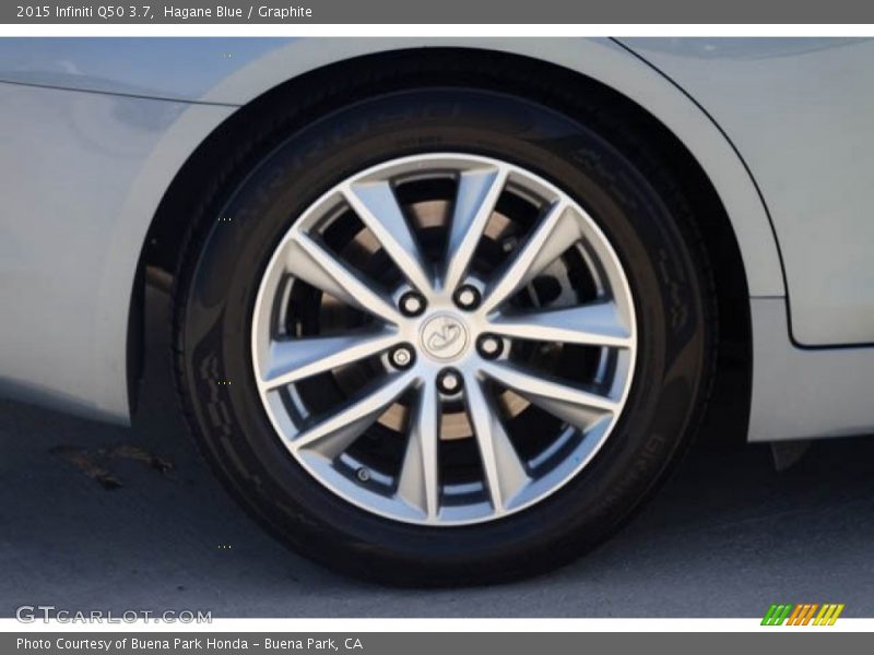 Hagane Blue / Graphite 2015 Infiniti Q50 3.7