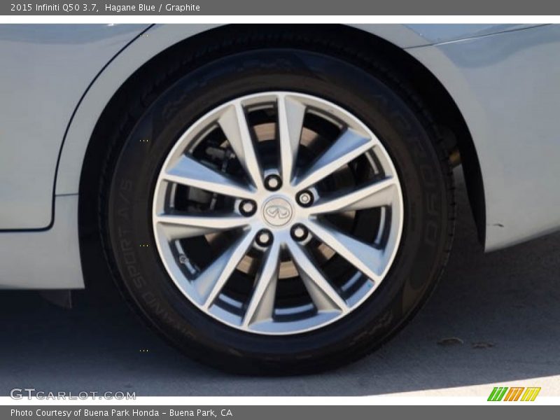 Hagane Blue / Graphite 2015 Infiniti Q50 3.7