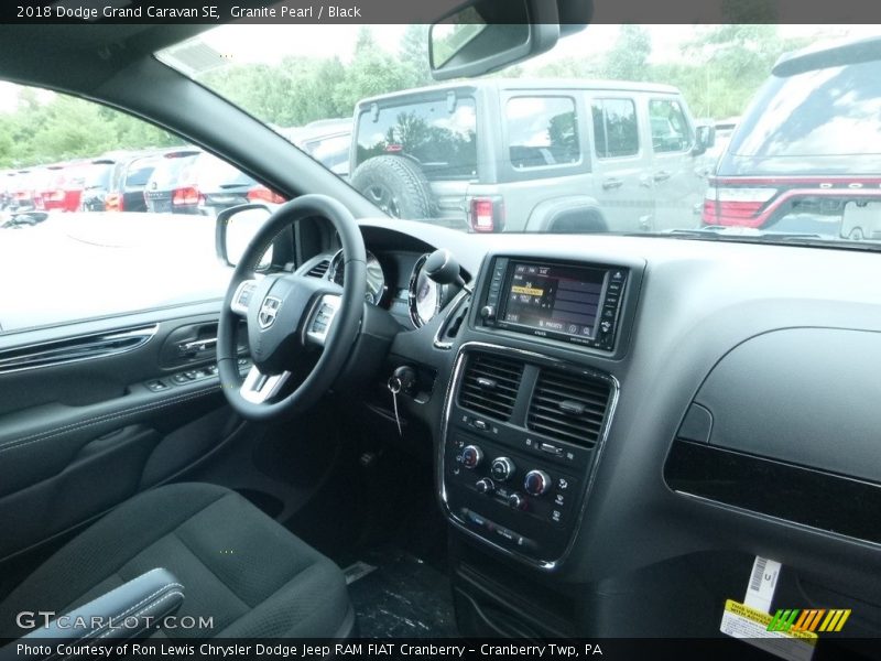 Granite Pearl / Black 2018 Dodge Grand Caravan SE