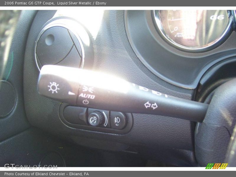 Liquid Silver Metallic / Ebony 2006 Pontiac G6 GTP Coupe