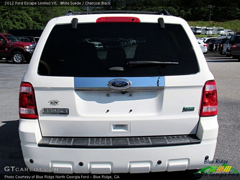 White Suede / Charcoal Black 2012 Ford Escape Limited V6