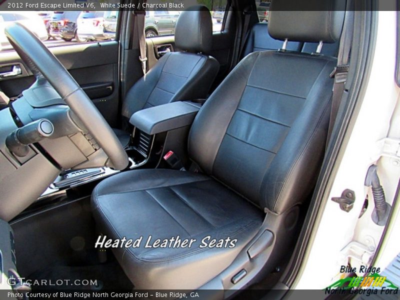 White Suede / Charcoal Black 2012 Ford Escape Limited V6