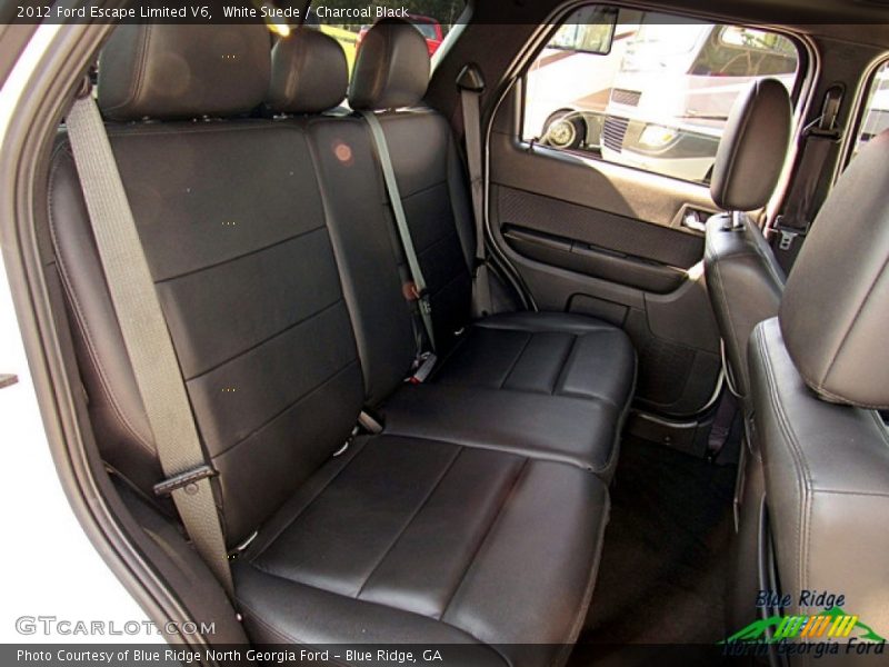 White Suede / Charcoal Black 2012 Ford Escape Limited V6