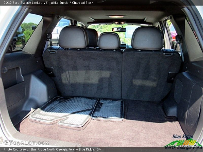 White Suede / Charcoal Black 2012 Ford Escape Limited V6