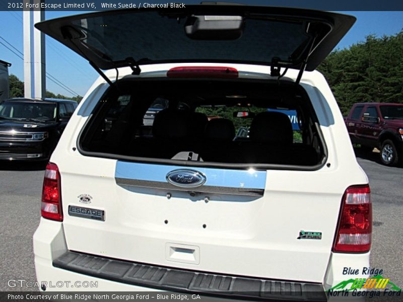 White Suede / Charcoal Black 2012 Ford Escape Limited V6