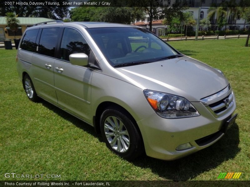 Silver Pearl Metallic / Gray 2007 Honda Odyssey Touring