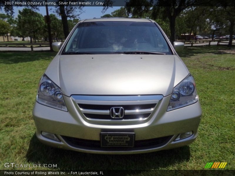 Silver Pearl Metallic / Gray 2007 Honda Odyssey Touring