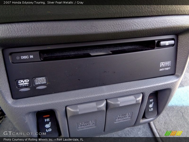 Silver Pearl Metallic / Gray 2007 Honda Odyssey Touring