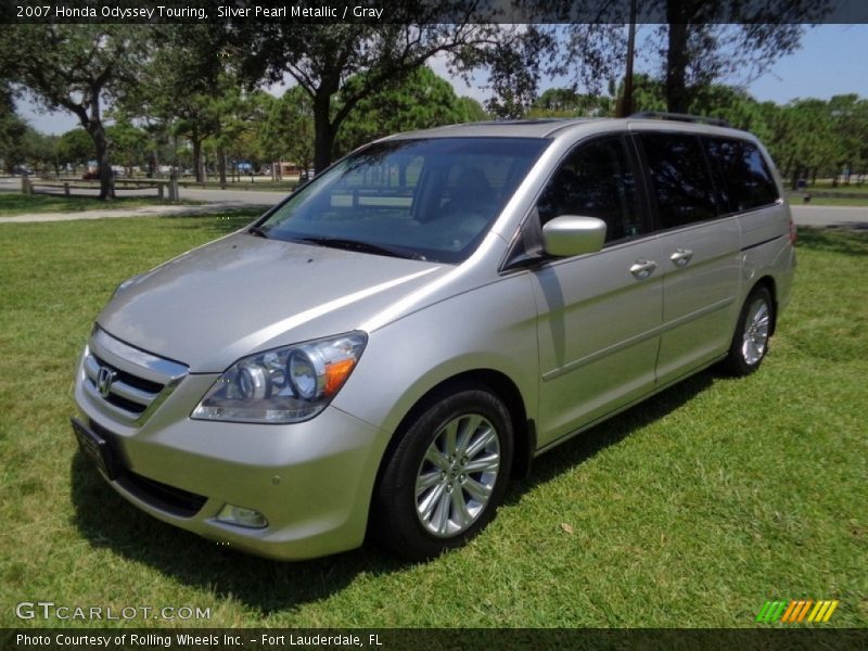 Silver Pearl Metallic / Gray 2007 Honda Odyssey Touring