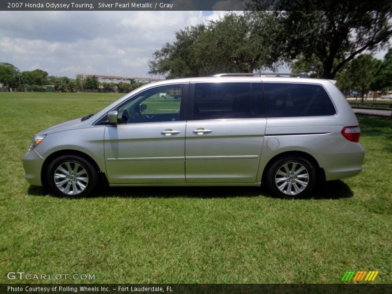 Silver Pearl Metallic / Gray 2007 Honda Odyssey Touring