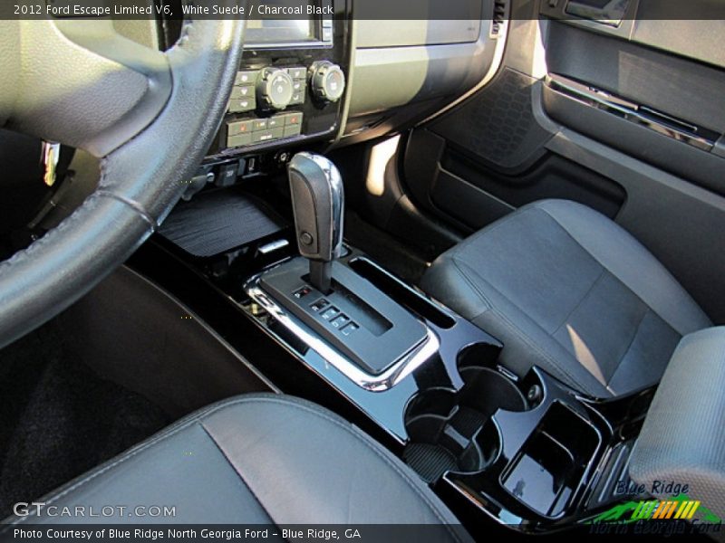White Suede / Charcoal Black 2012 Ford Escape Limited V6