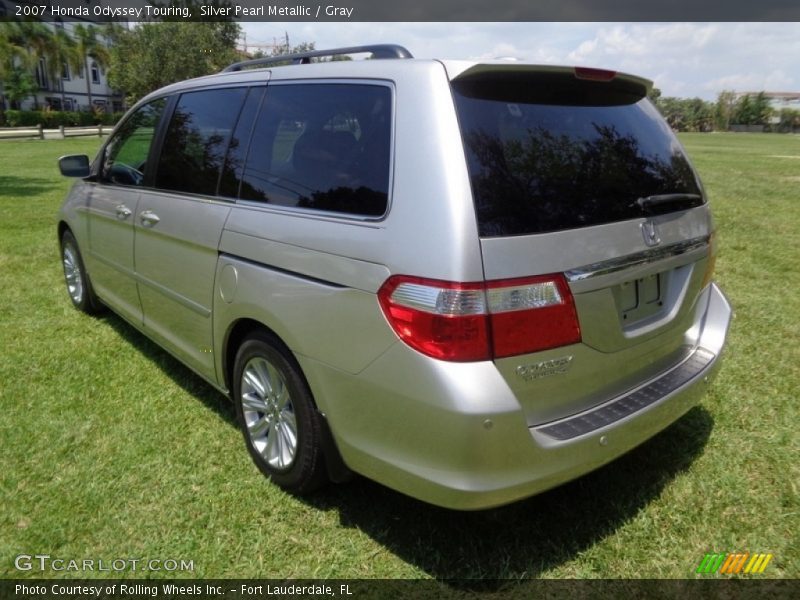 Silver Pearl Metallic / Gray 2007 Honda Odyssey Touring