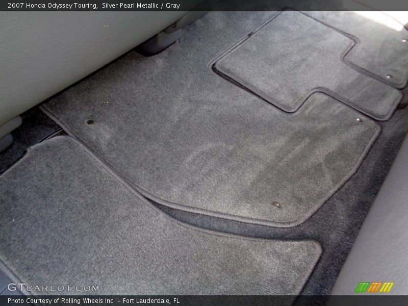 Silver Pearl Metallic / Gray 2007 Honda Odyssey Touring
