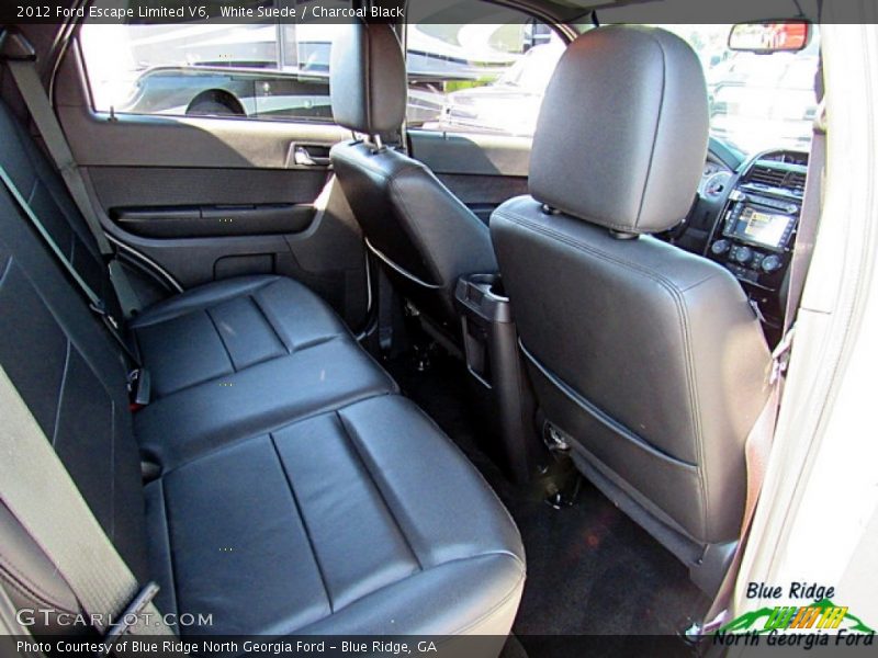 White Suede / Charcoal Black 2012 Ford Escape Limited V6