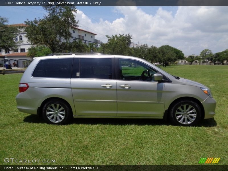 Silver Pearl Metallic / Gray 2007 Honda Odyssey Touring