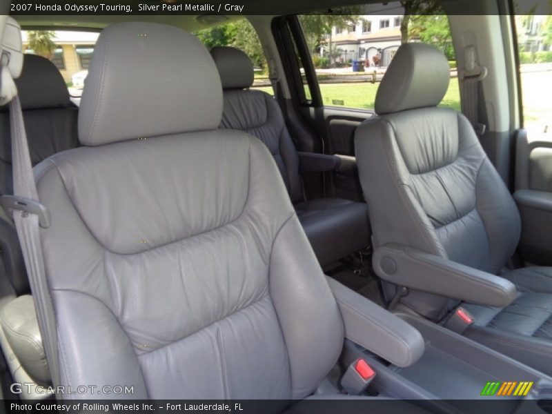 Silver Pearl Metallic / Gray 2007 Honda Odyssey Touring