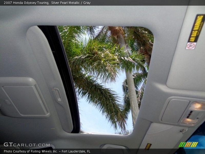 Silver Pearl Metallic / Gray 2007 Honda Odyssey Touring