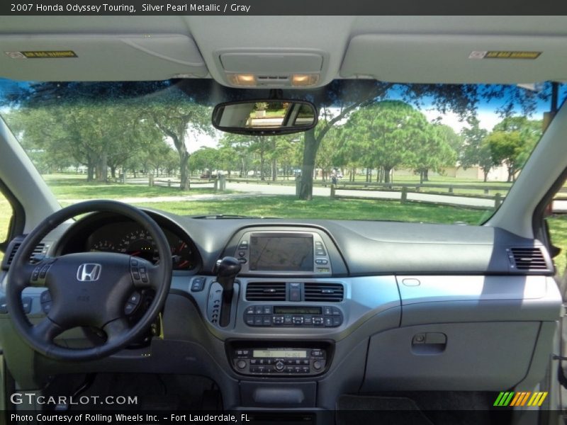 Silver Pearl Metallic / Gray 2007 Honda Odyssey Touring