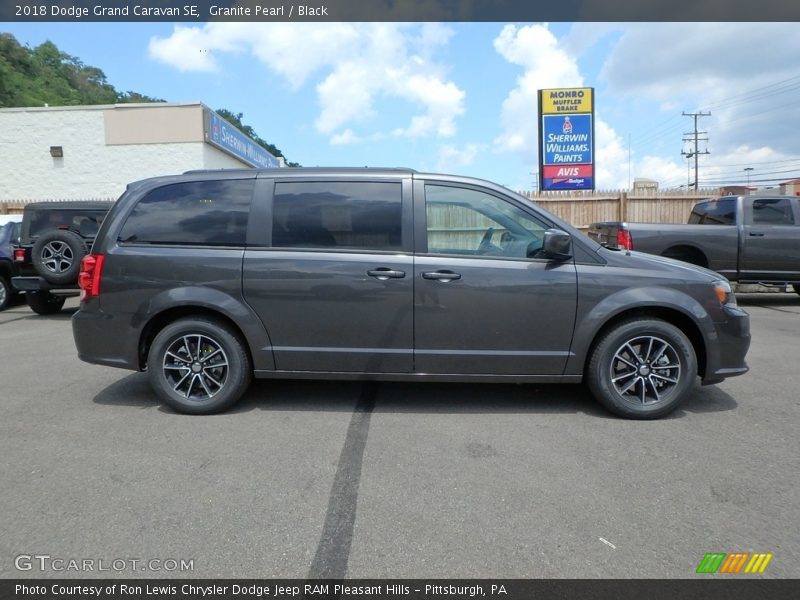 Granite Pearl / Black 2018 Dodge Grand Caravan SE