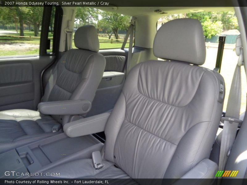 Silver Pearl Metallic / Gray 2007 Honda Odyssey Touring