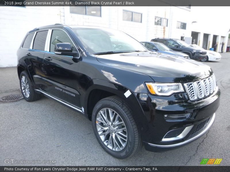 Front 3/4 View of 2018 Grand Cherokee Summit 4x4