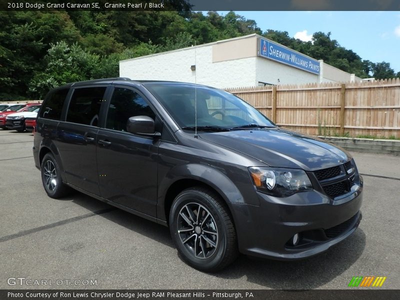 Granite Pearl / Black 2018 Dodge Grand Caravan SE