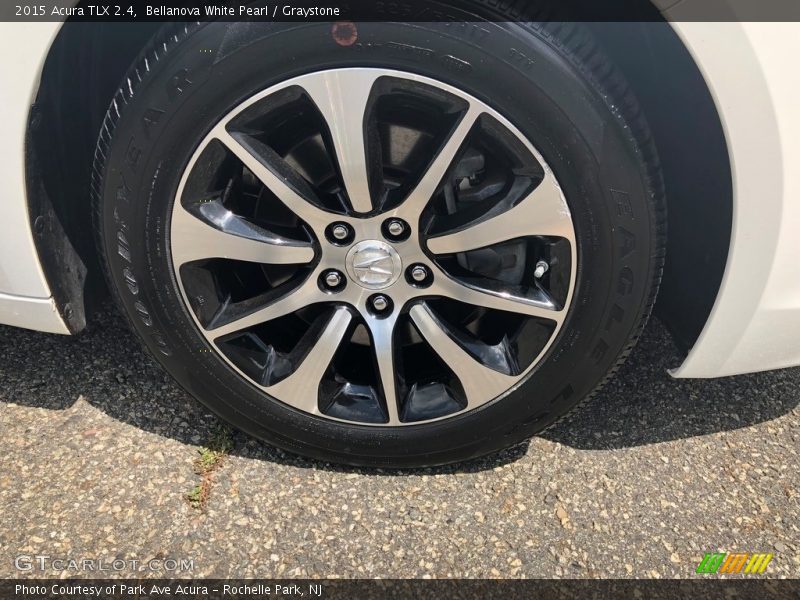 Bellanova White Pearl / Graystone 2015 Acura TLX 2.4