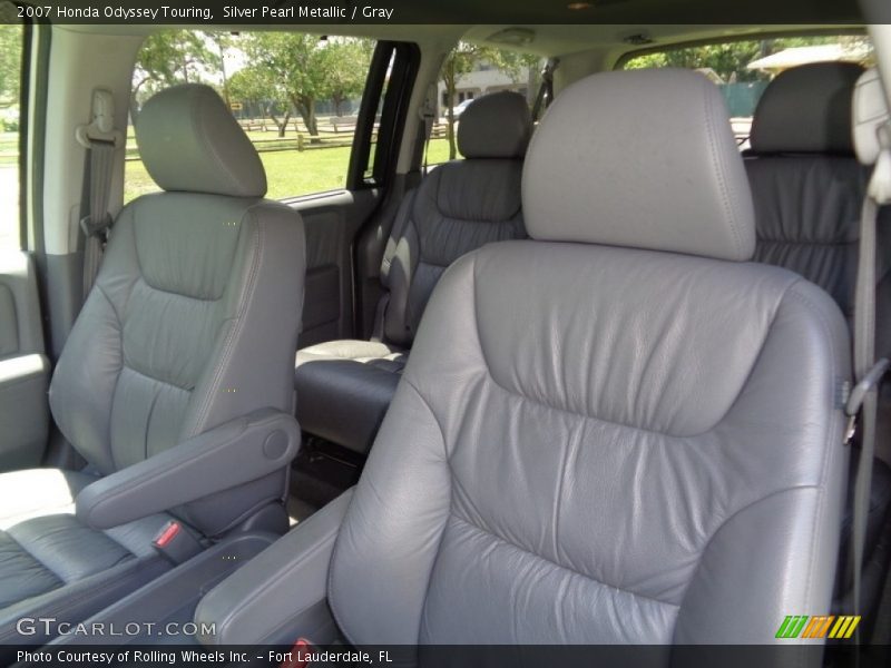 Silver Pearl Metallic / Gray 2007 Honda Odyssey Touring