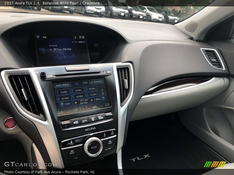 Bellanova White Pearl / Graystone 2015 Acura TLX 2.4