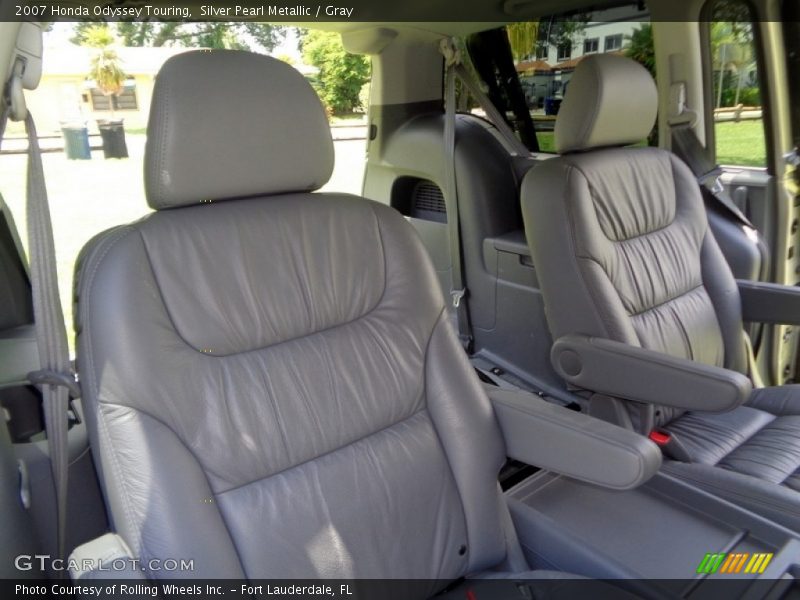 Silver Pearl Metallic / Gray 2007 Honda Odyssey Touring