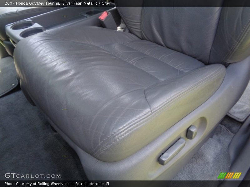 Silver Pearl Metallic / Gray 2007 Honda Odyssey Touring
