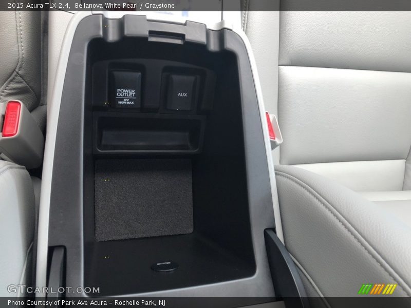 Bellanova White Pearl / Graystone 2015 Acura TLX 2.4