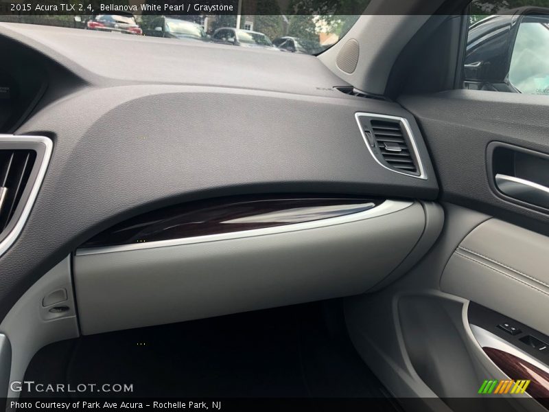 Bellanova White Pearl / Graystone 2015 Acura TLX 2.4