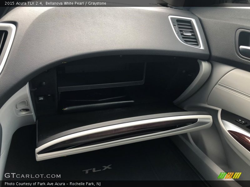 Bellanova White Pearl / Graystone 2015 Acura TLX 2.4