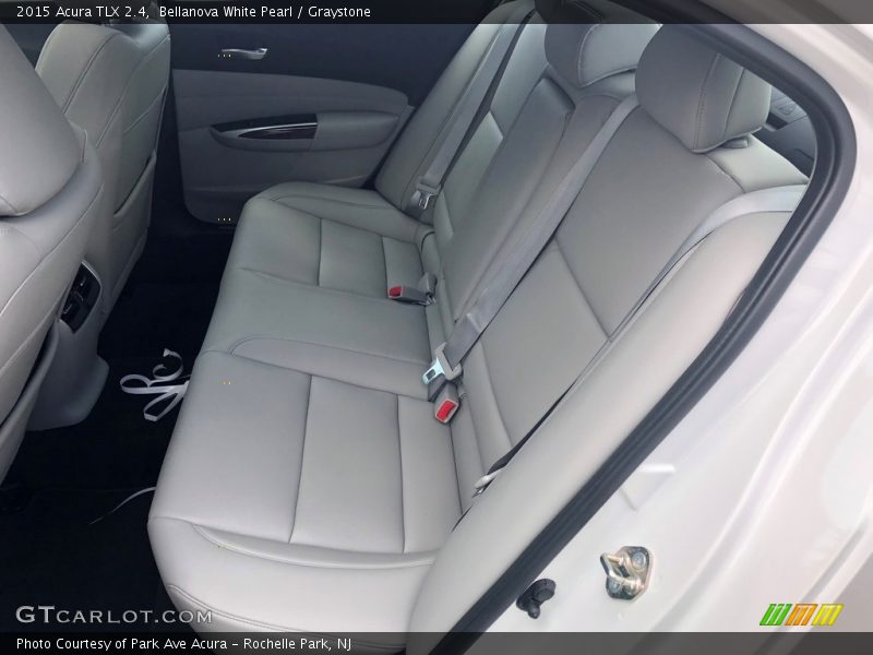 Bellanova White Pearl / Graystone 2015 Acura TLX 2.4