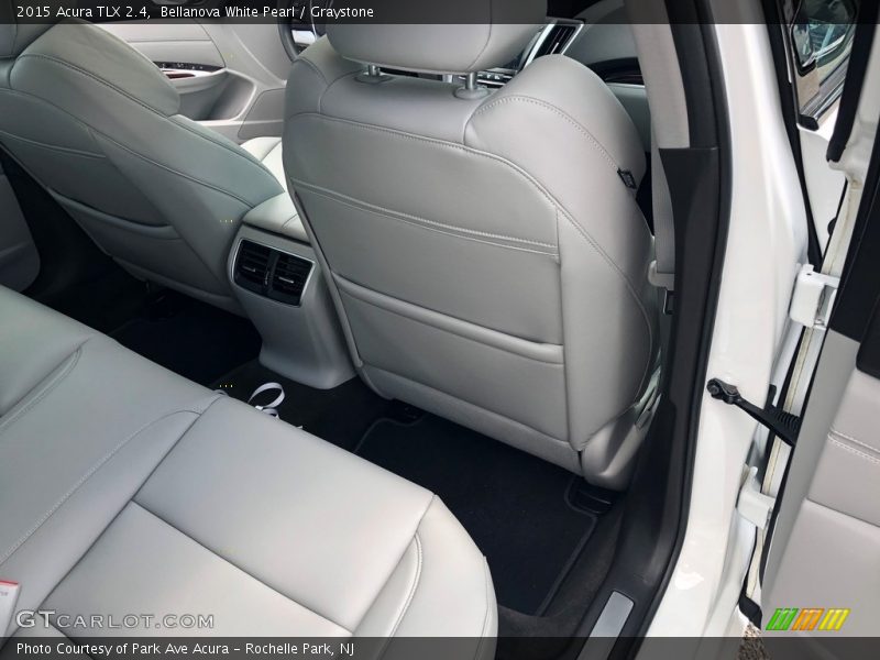 Bellanova White Pearl / Graystone 2015 Acura TLX 2.4