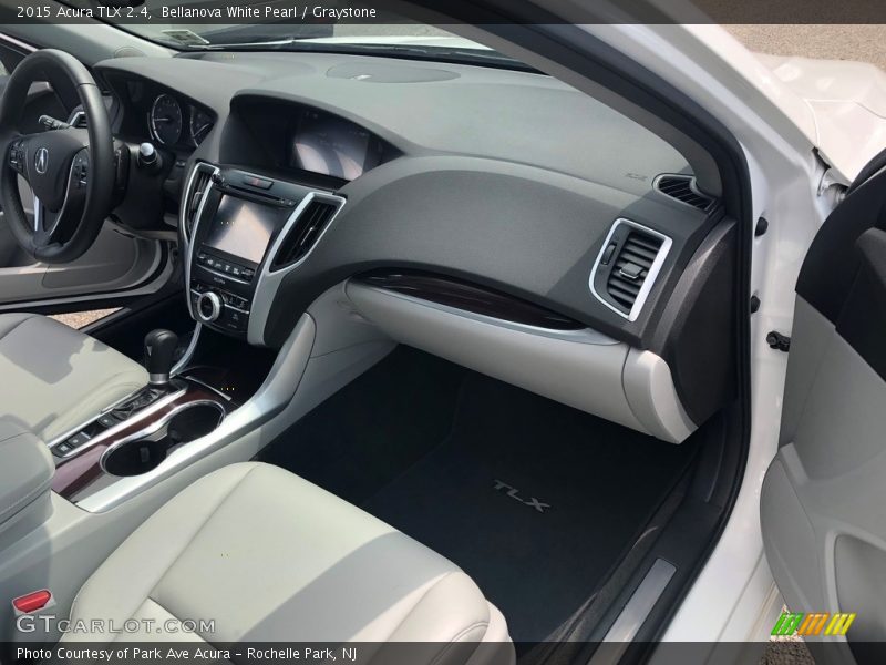 Bellanova White Pearl / Graystone 2015 Acura TLX 2.4