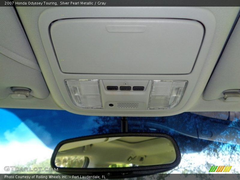 Silver Pearl Metallic / Gray 2007 Honda Odyssey Touring