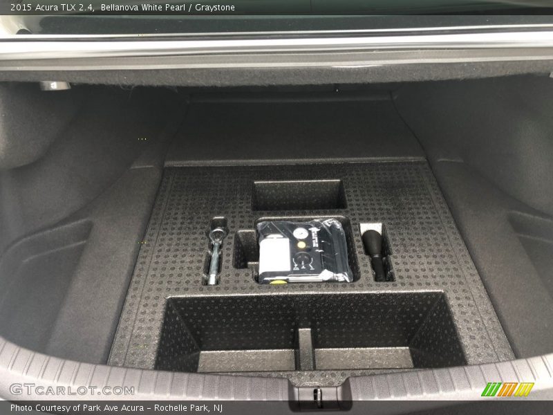 Bellanova White Pearl / Graystone 2015 Acura TLX 2.4