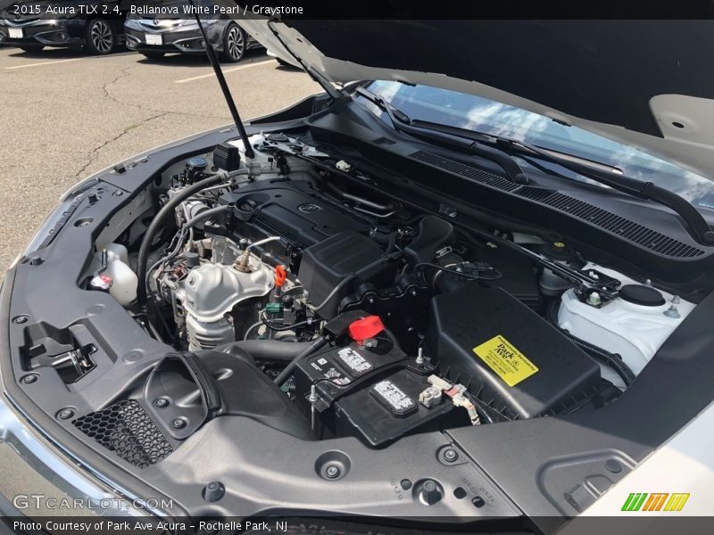 Bellanova White Pearl / Graystone 2015 Acura TLX 2.4