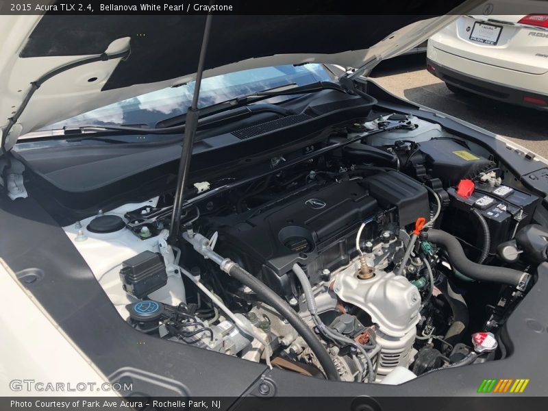 Bellanova White Pearl / Graystone 2015 Acura TLX 2.4